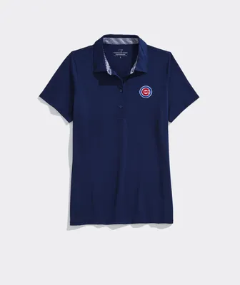 Women's Chicago Cubs Pique Polo