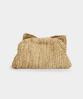 Raffia Bow Clutch