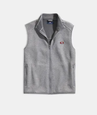 San Francisco 49ers Mountain Sweater Fleece Vest