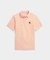 Cleveland Browns Bradley Stripe Sankaty Polo