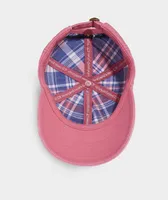 Boys' Madras Print Classic Baseball Hat