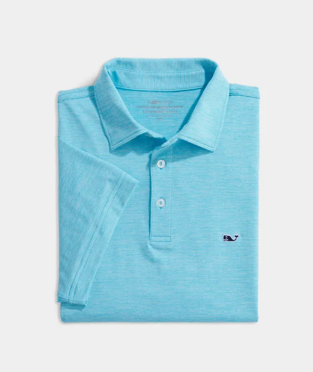 Shop Atlanta Braves Bradley Stripe Sankaty Polo at vineyard vines