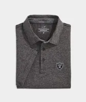 Las Vegas Raiders Destin Stripe Sanktay Polo