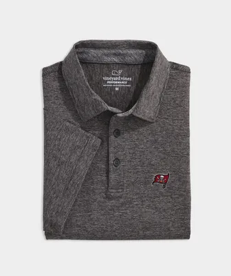 Tampa Bay Buccaneers Destin Stripe Sankaty Polo