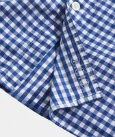 On-The-Go brrrº Spread Collar Gingham Shirt