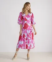 Kentucky Derby Roses Maxi Dress