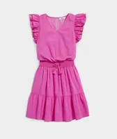 Girls' Smocked Waist Dress