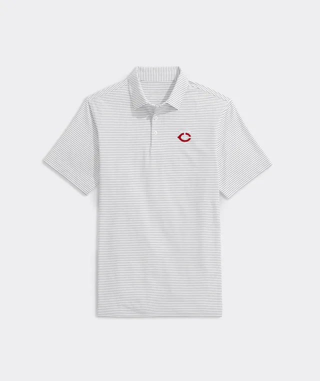 Shop Philadelphia Phillies Winstead Stripe Sankaty Polo at vineyard vines