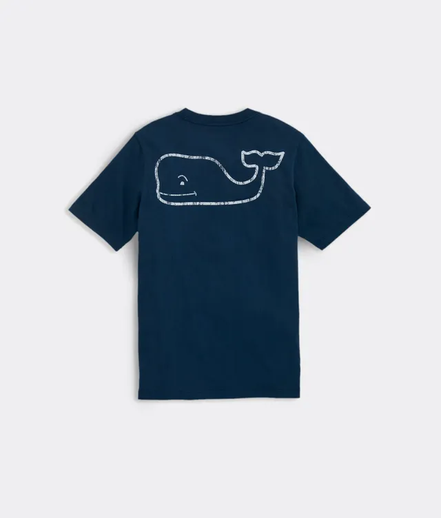 NWT Vineyard Vines Men SS Pocket Crew Tee T-Shirt CRAB SHELL WHALE FILL 