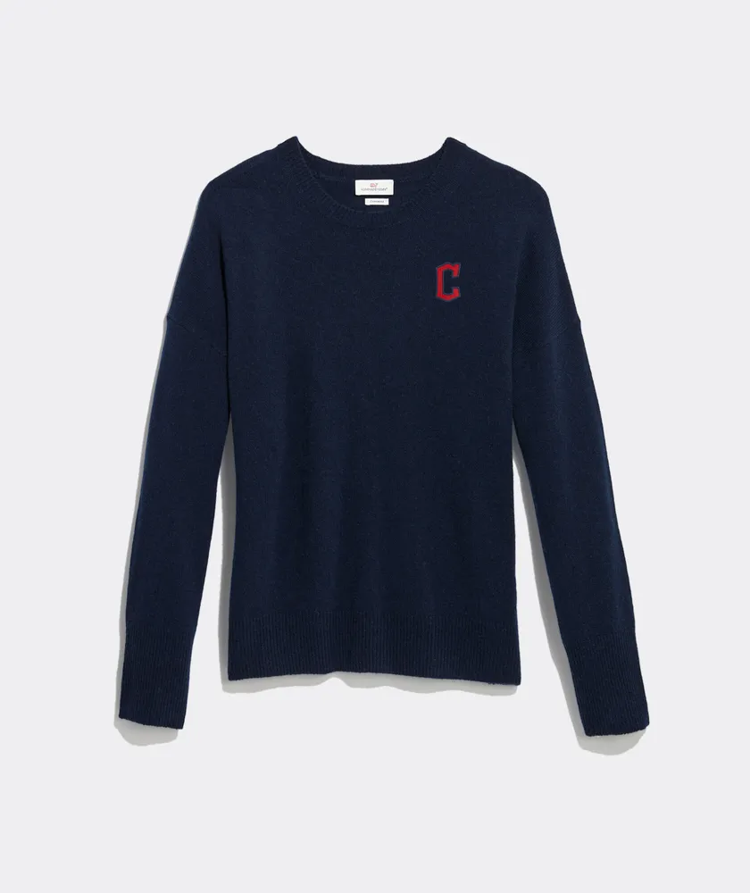 Women's Cleveland Guardians Cashmere Crewneck