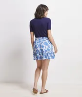 Floral Smocked Skirt