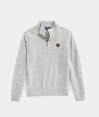 Boston College Cat Cay Cashmere Quarter-Zip