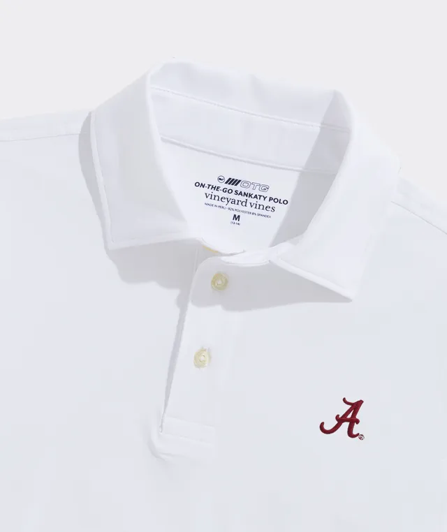 Men's Vineyard Vines Gray Alabama Crimson Tide Winstead Stripe