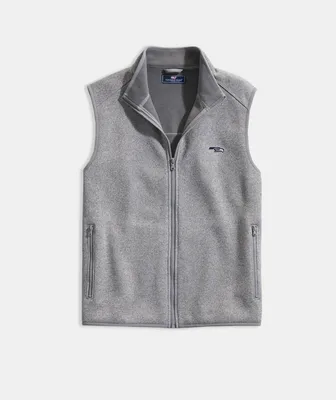 Vineyard Vines Women's Deep Bay Sweater Fleece Vest