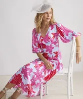 Kentucky Derby Roses Maxi Dress