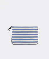 Block Striped Pouch