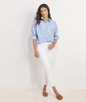 Poplin Striped Weekend Button-Down