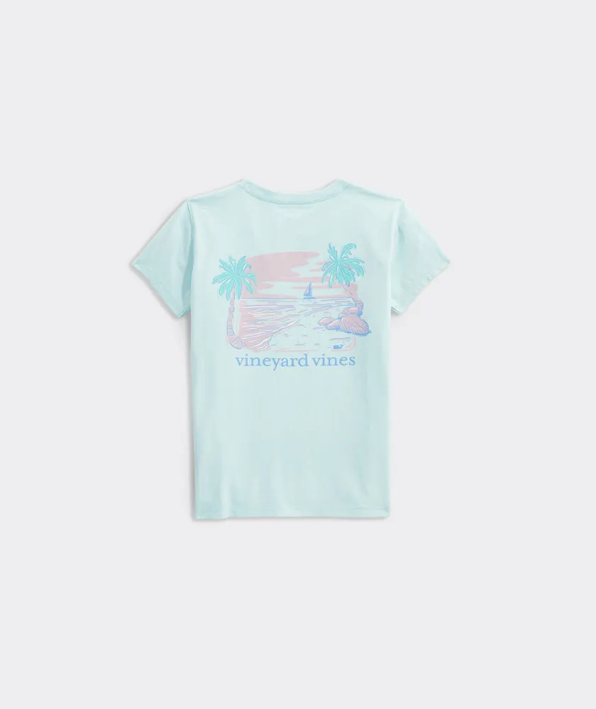 Shop Palm Trees Whale Pocket T-Shirt at vineyard vines