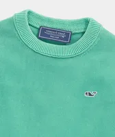 Boys' Garment-Dyed Crewneck Sweater