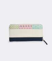 Patchwork Zip Wallet