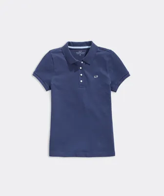 Girls' Heritage Pique Polo