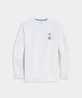 American Flag Long-Sleeve Harbor Performance Tee