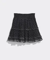 Jacquard Ruffle Skirt