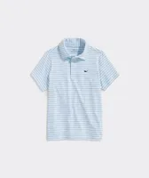 Boys' Tri-Color Bradley Stripe Sankaty Polo