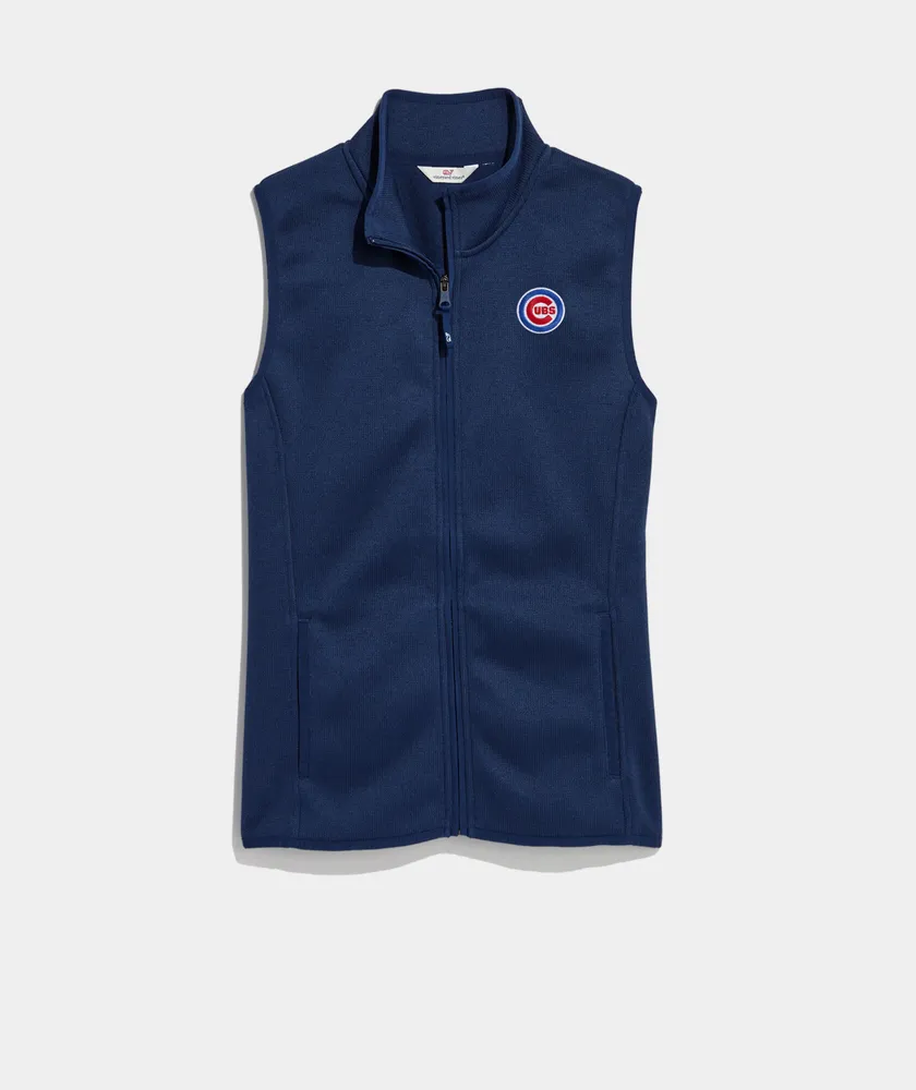 Women's Chicago Cubs Mountain Sweater Fleece Vest