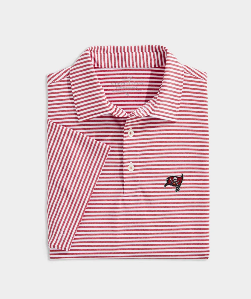 Tampa Bay Buccaneers Winstead Stripe Sankaty Polo