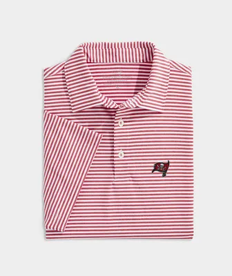 Tampa Bay Buccaneers Winstead Stripe Sankaty Polo