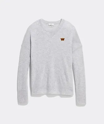 Women's Washington Commanders Cashmere Crewneck