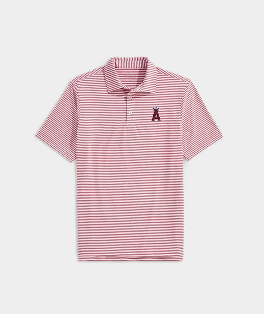 Los Angeles Angels Winstead Stripe Sankaty Polo