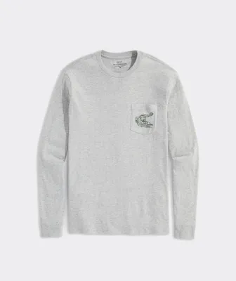 Golf Bite Long-Sleeve Pocket Tee