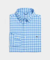 On-The-Go Lightweight Gingham Shirt