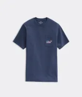 vineyard vines Americana Whale Short-Sleeve Pocket Tee