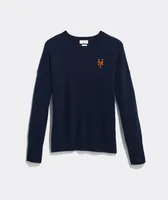 Shop Women's New York Yankees Cashmere Crewneck at vineyard vines