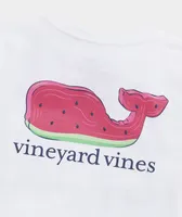 Girls' Watermelon Whale Short-Sleeve Pocket Tee