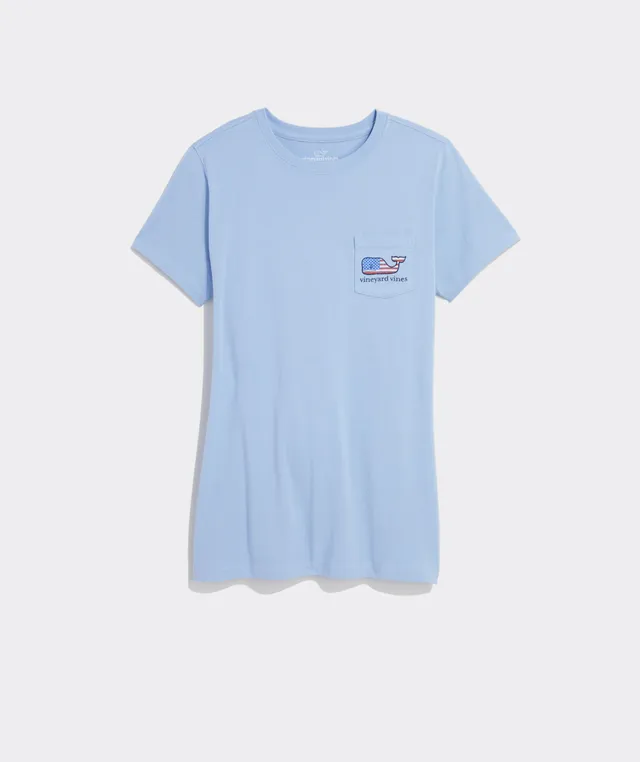 vineyard vines Women's Margarita Logo Box Short-Sleeve Pocket Tee