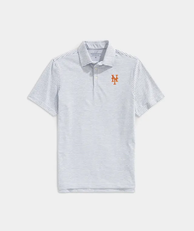 Shop New York Yankees Winstead Stripe Sankaty Polo at vineyard vines