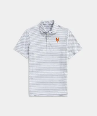 New York Mets Winstead Stripe Sankaty Polo