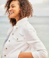 White Jean Jacket