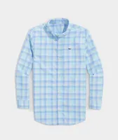 Boys' On-The-Go Nylon Plaid Shirt