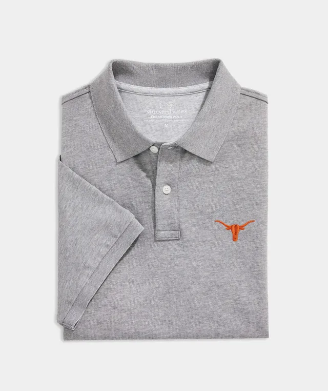 Men's Texas Rangers Nike Gray Stripe Polo