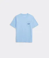 Boys' Seashell Whale Fill Short Sleeve Pocket Tee