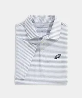 Philadelphia Eagles Winstead Stripe Sankaty Polo