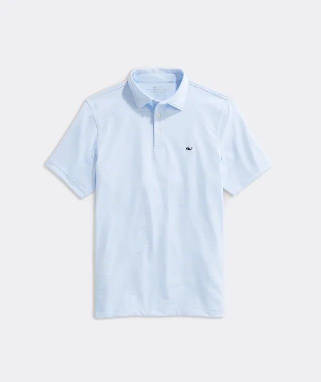 Shop St. Louis Cardinals Winstead Stripe Sankaty Polo at vineyard vines