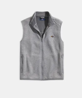 Baltimore Ravens Mountain Sweater Fleece Vest