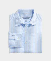 On-The-Go brrrº Spread Collar Stripe Shirt