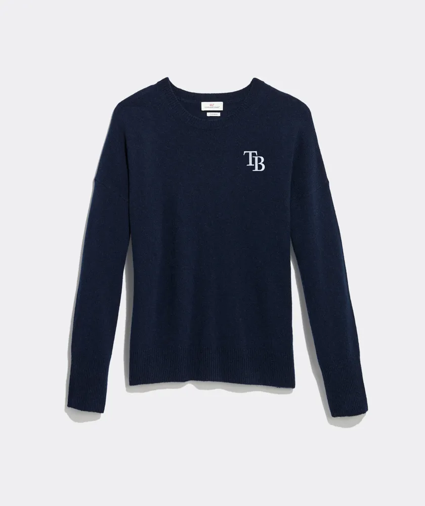 Women's Tampa Bay Rays Cashmere Crewneck